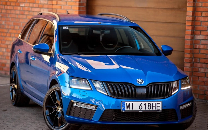 Skoda Octavia cena 85500 przebieg: 77500, rok produkcji 2017 z Piaski małe 781